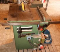 Startrite Woodworking Table Saw