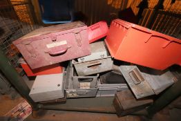 Assorted Metal Boxes - As per photographs