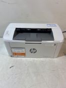HP LaserJet Pro M110we A4 Mono Laser Printer