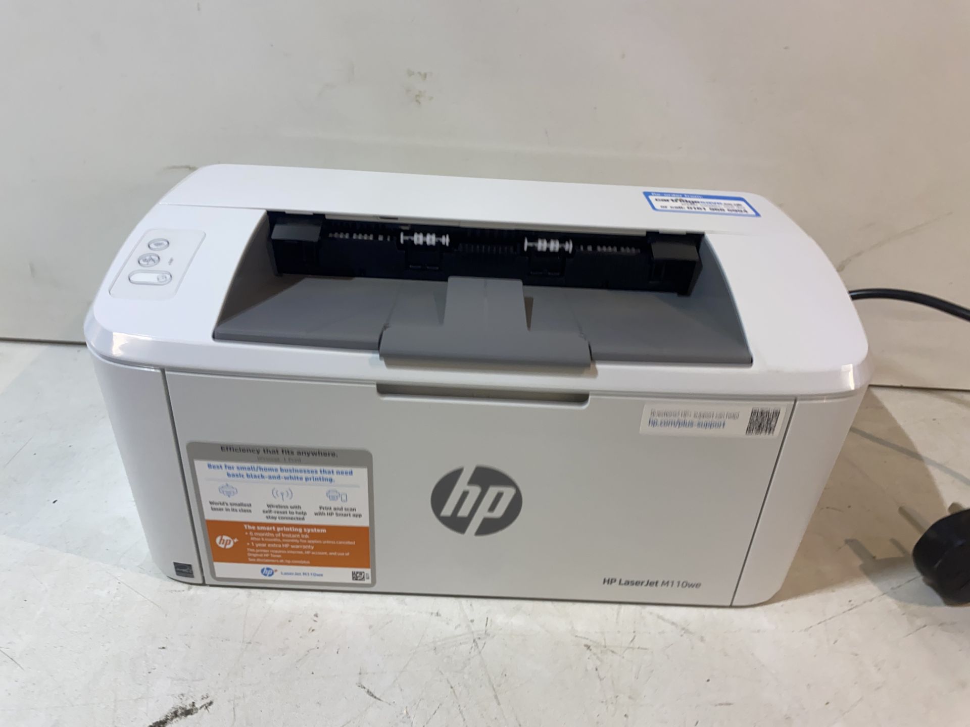 HP LaserJet Pro M110we A4 Mono Laser Printer - Image 3 of 7