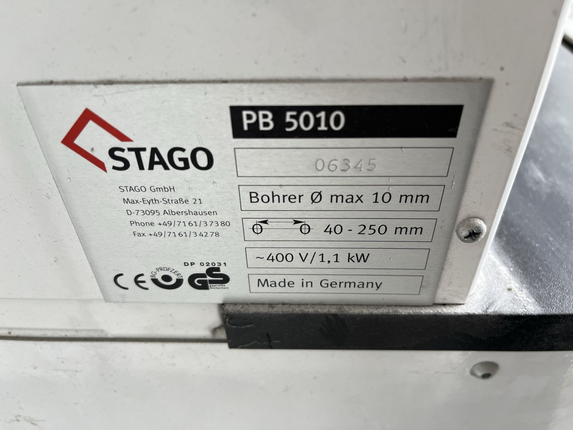 Stago PB5010 Paper Drill - Image 6 of 6