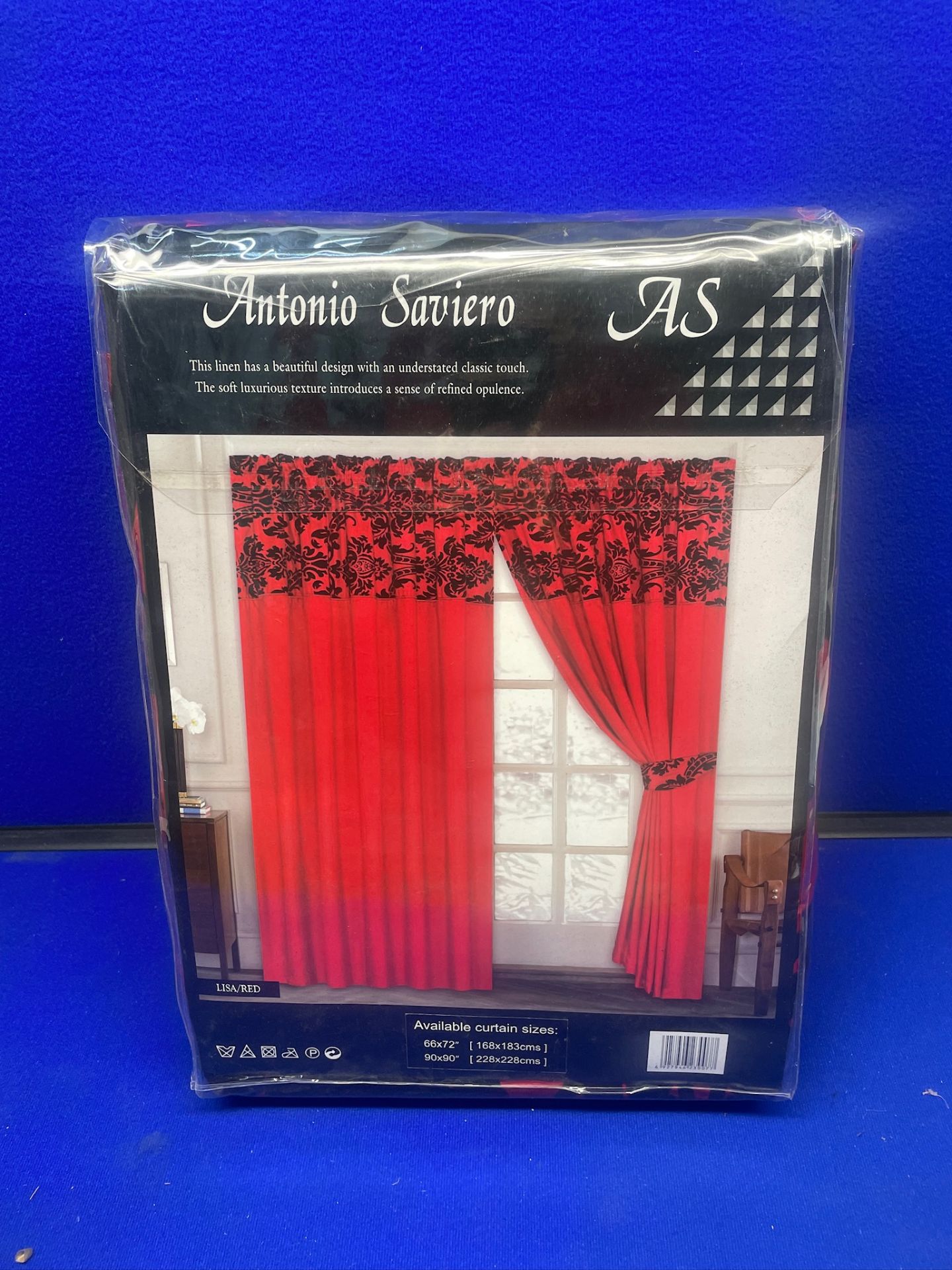 4 x Various Antonio Saviero Curtains | Size: 90 x 90cm - Image 2 of 5