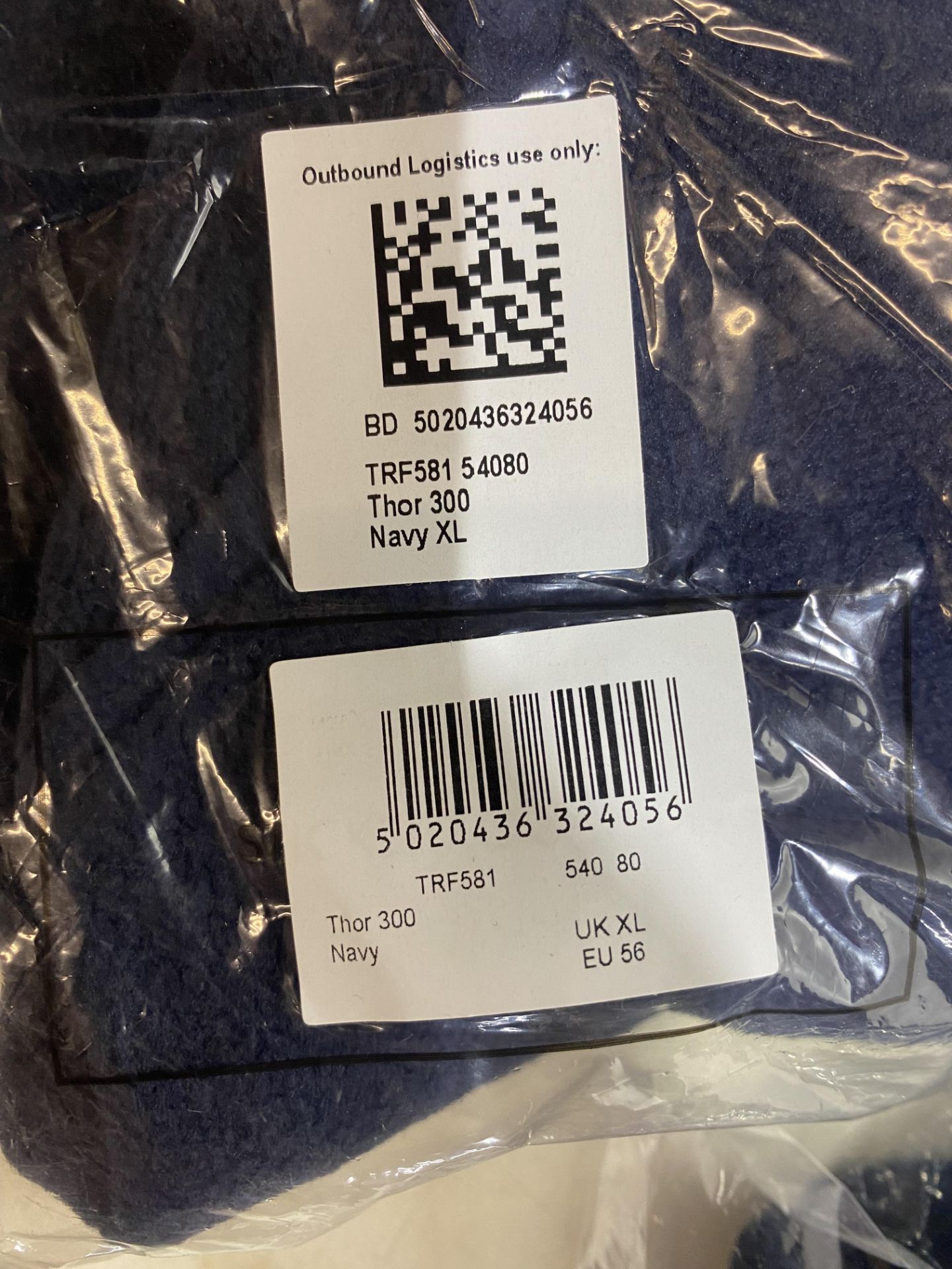 14 x Various Sized Regeta Navy Fleece Jackets - Image 8 of 9