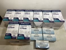 21 x Packs Of Respirator & Face Masks