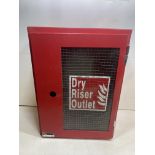 JD Fire Red Dry Riser Outlet Cabinet