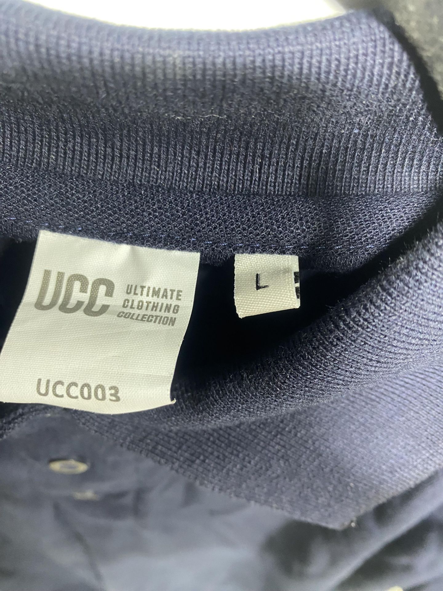 20 x UCC 003 Everyday Polo Shirts, Size Large - Image 5 of 5