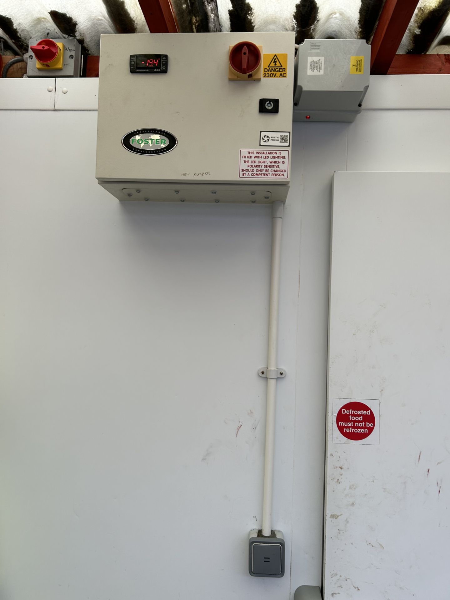 Foster Commercial Walk-In Freezer Room w/ Condensing Unit | LOCATED IN SOUTHPORT - Image 2 of 4