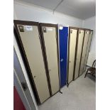 Approximately 12 x Metal Single Door Locker Units | LOCATED IN SOUTHPORT