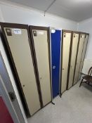 Approximately 12 x Metal Single Door Locker Units | LOCATED IN SOUTHPORT