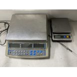 2 x Electrical Table Scales As Seen In Photos | LOCATED IN WHITEFIELD