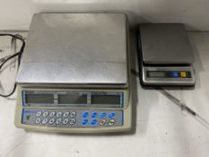 2 x Electrical Table Scales As Seen In Photos | LOCATED IN WHITEFIELD