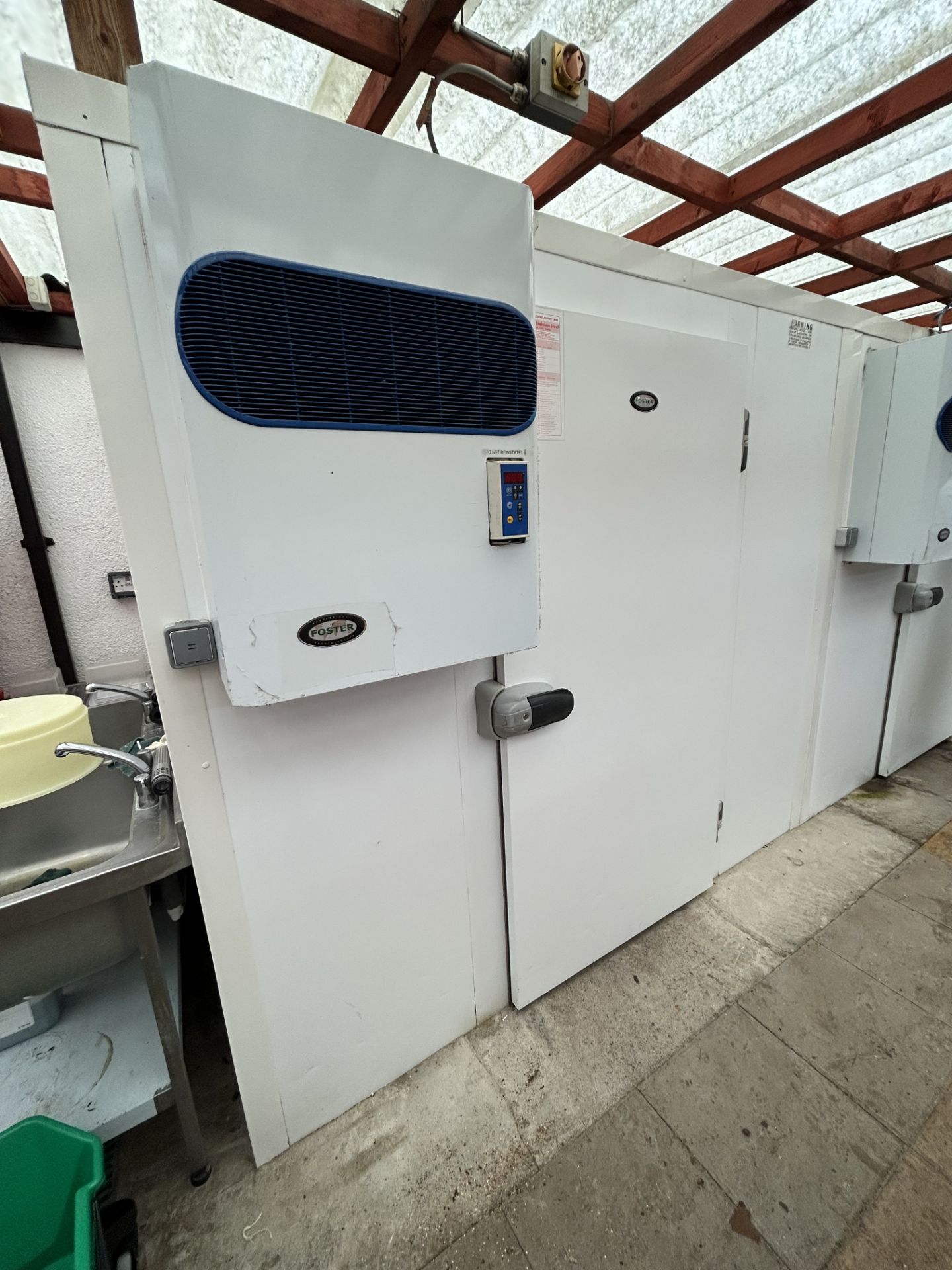 Foster Commercial Walk-In Freezer Room w/ Condensing Unit | NIWO | LOCATED IN SOUTHPORT - Image 2 of 5