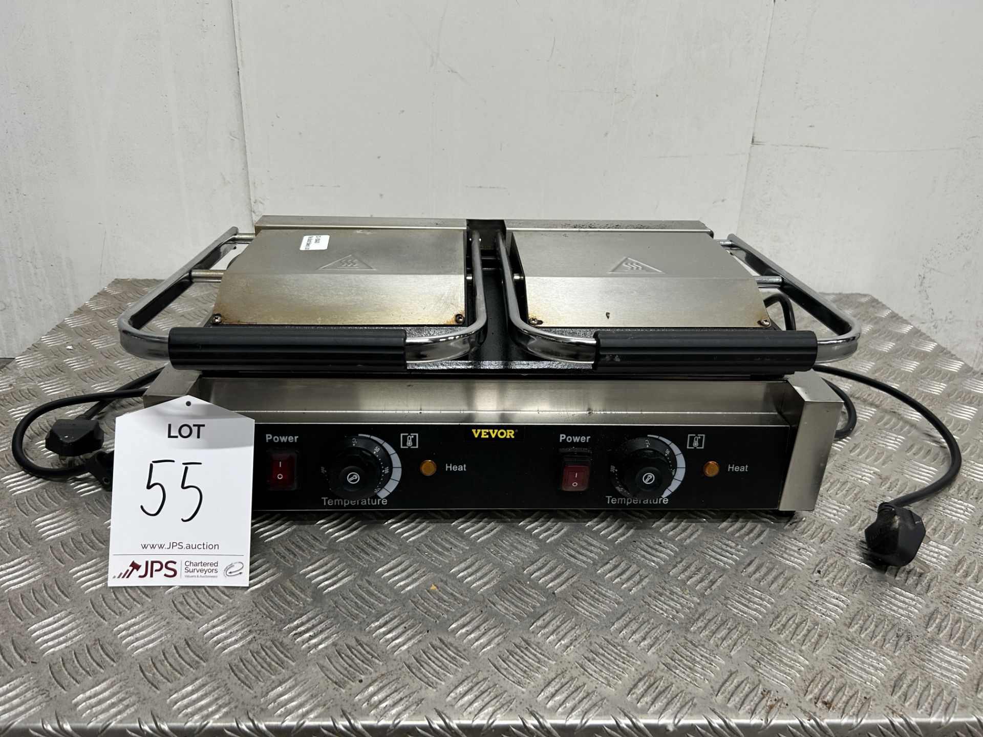 Vevor MP-813H Twin Panini Press/Contact Griddle | LOCATED IN WHITEFIELD