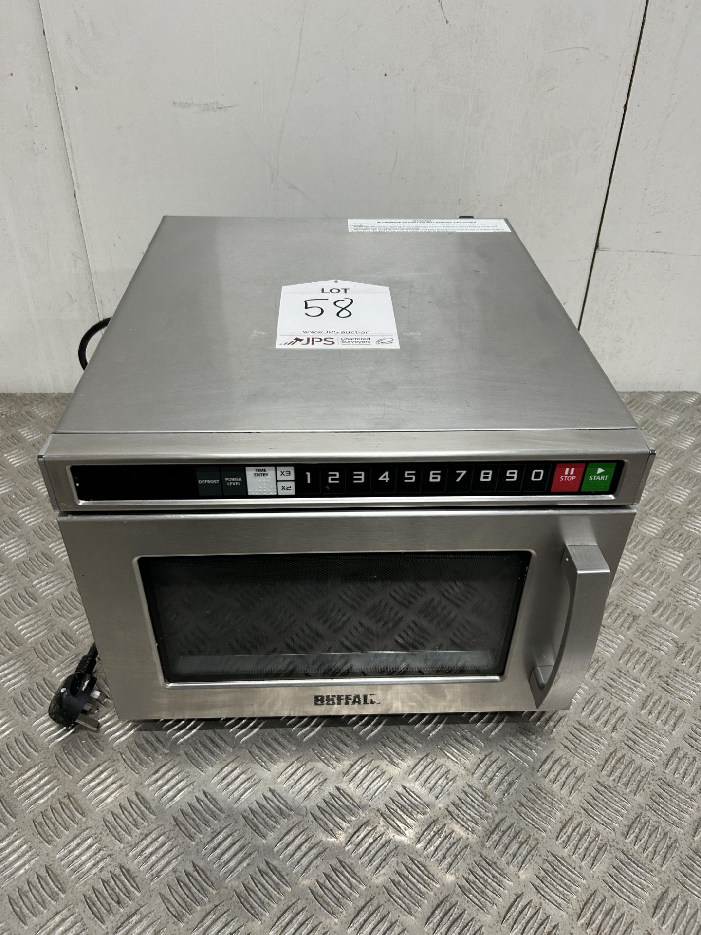 Buffalo FB865 Commercial Microwave | LOCATED IN WHITEFIELD - Image 2 of 4