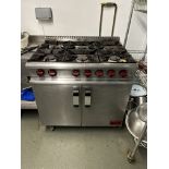 MasterChef 6 Ring Gas Cooker | LOCATED IN WHITEFIELD