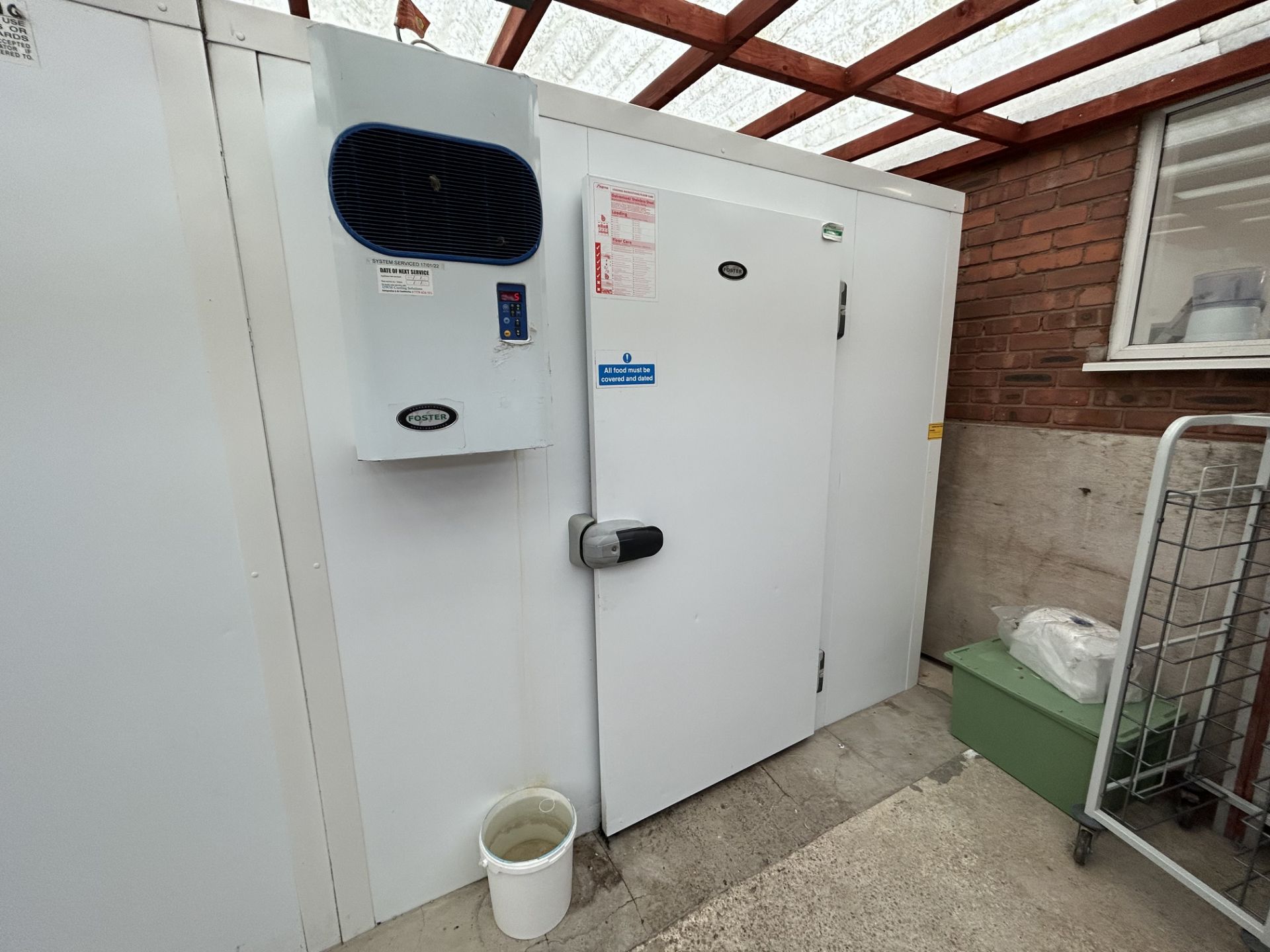 Foster Commercial Walk-In Cold Room w/ Condensing Unit | LOCATED IN SOUTHPORT