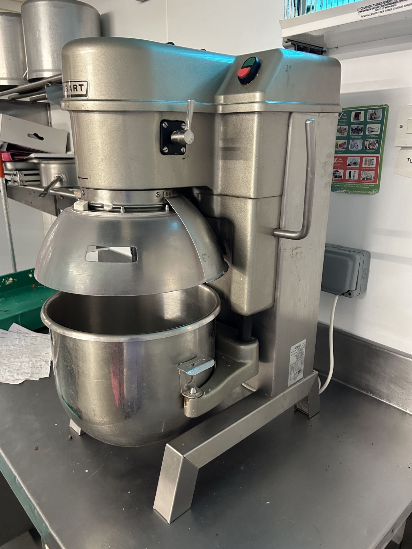 Hobart HSM20 20L Table Top Mixer | YOM: 2021 | LOCATED IN WHITEFIELD - Image 3 of 4
