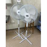 2 x Electric Freestanding Fans | LOCATED IN SOUTHPORT