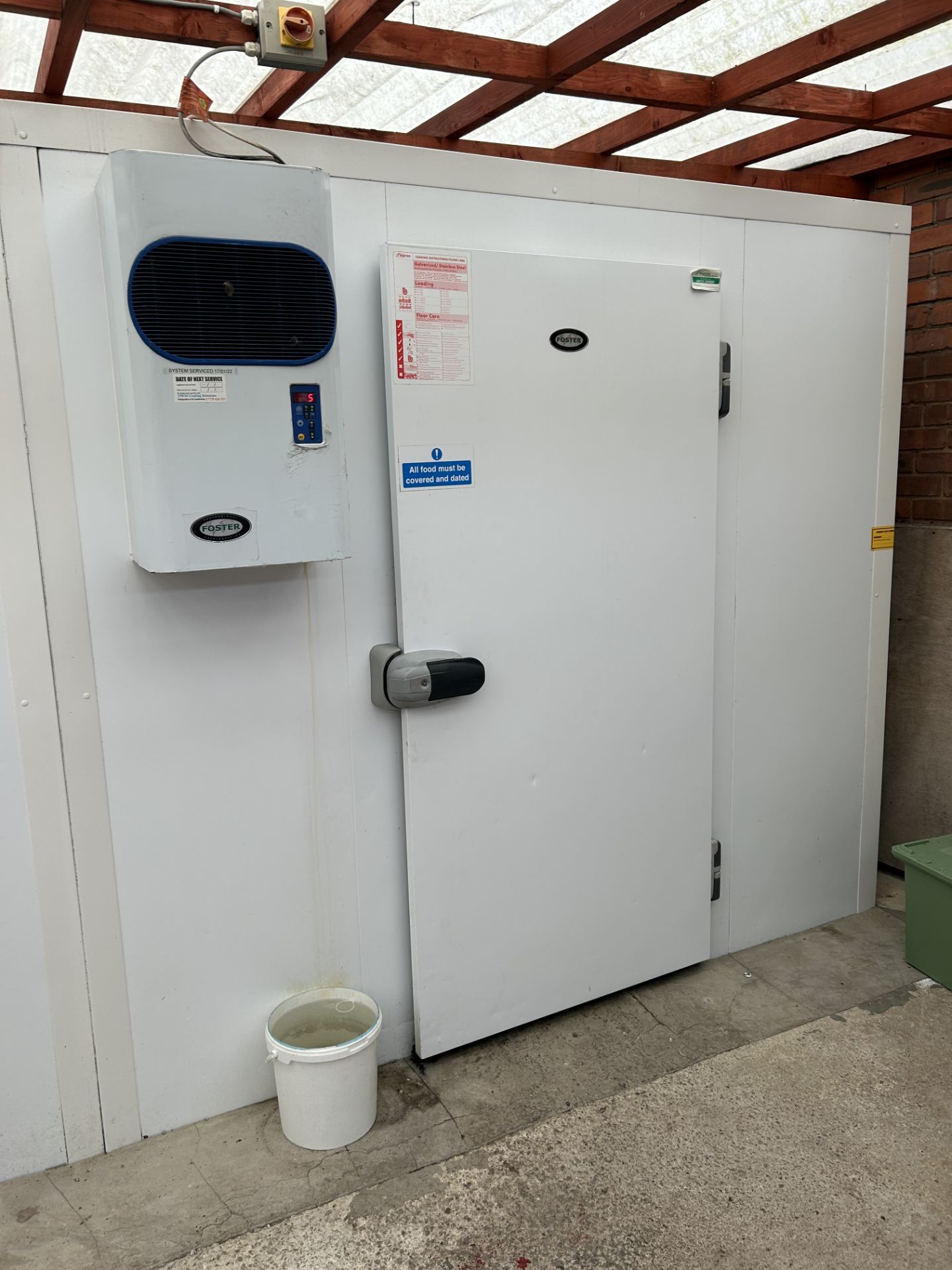 Foster Commercial Walk-In Cold Room w/ Condensing Unit | LOCATED IN SOUTHPORT - Image 2 of 7