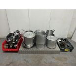 Quantity of Heavy-Duty Cooking Pots, Pans, Cake Tins etc | LOCATED IN WHITEFIELD