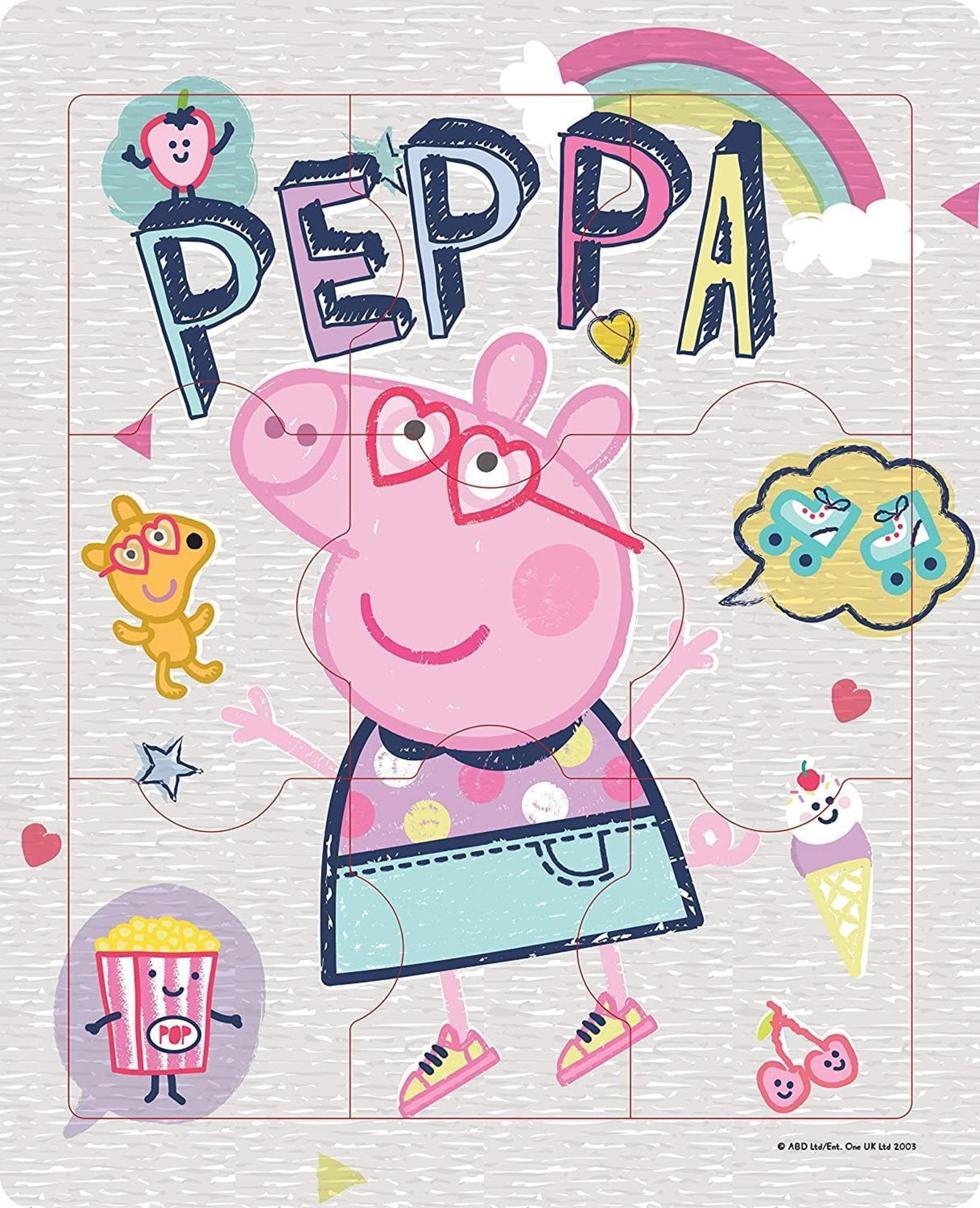 250 x Peppa Pig Wooden Puzzle | Total RRP £300 - Image 2 of 2