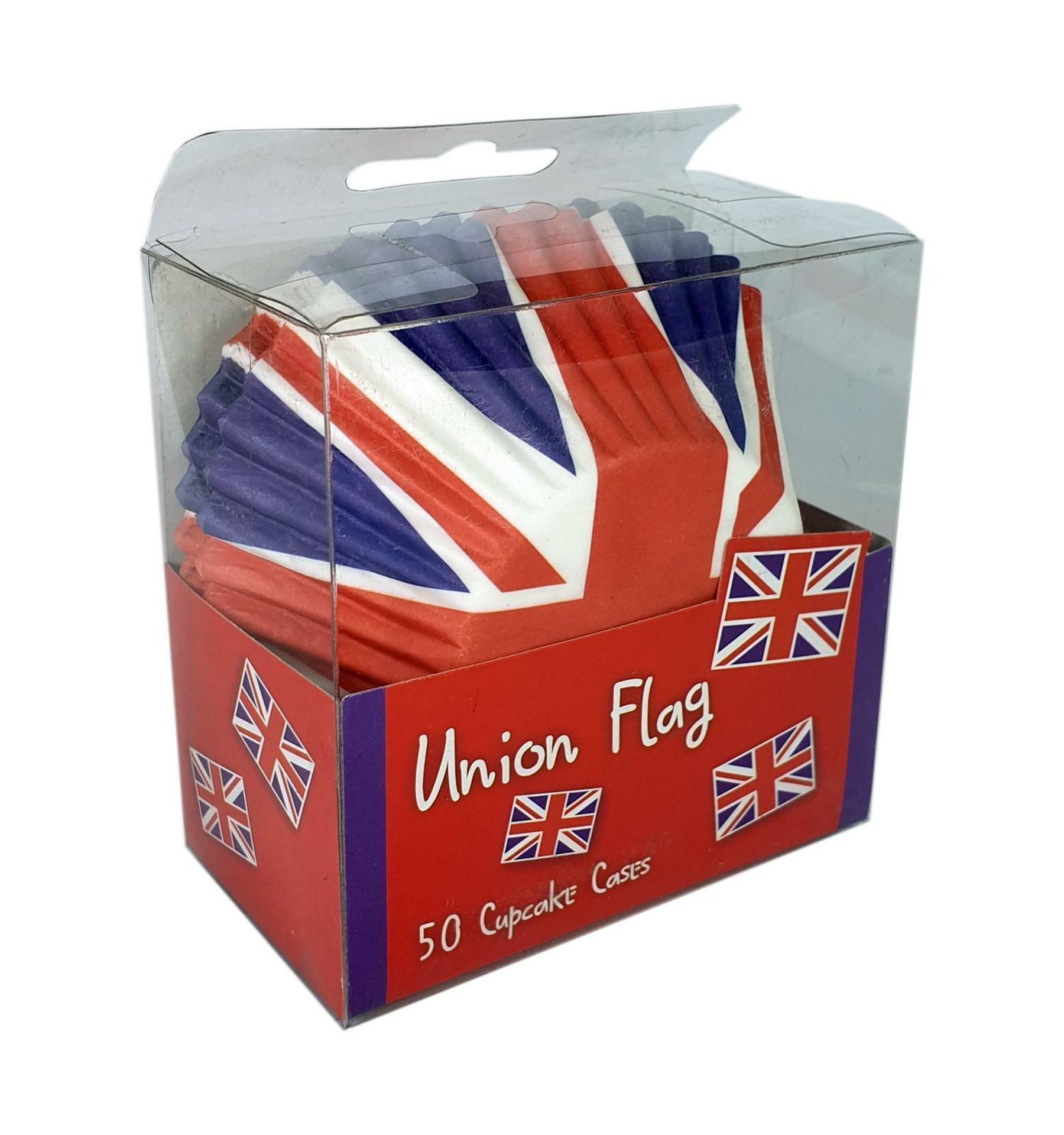 850 x Packs Union Jack Cupcake Cases | Total RRP £6,000