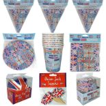 150 x Packs Union Jack Cupcake Cases | Total RRP £1,050