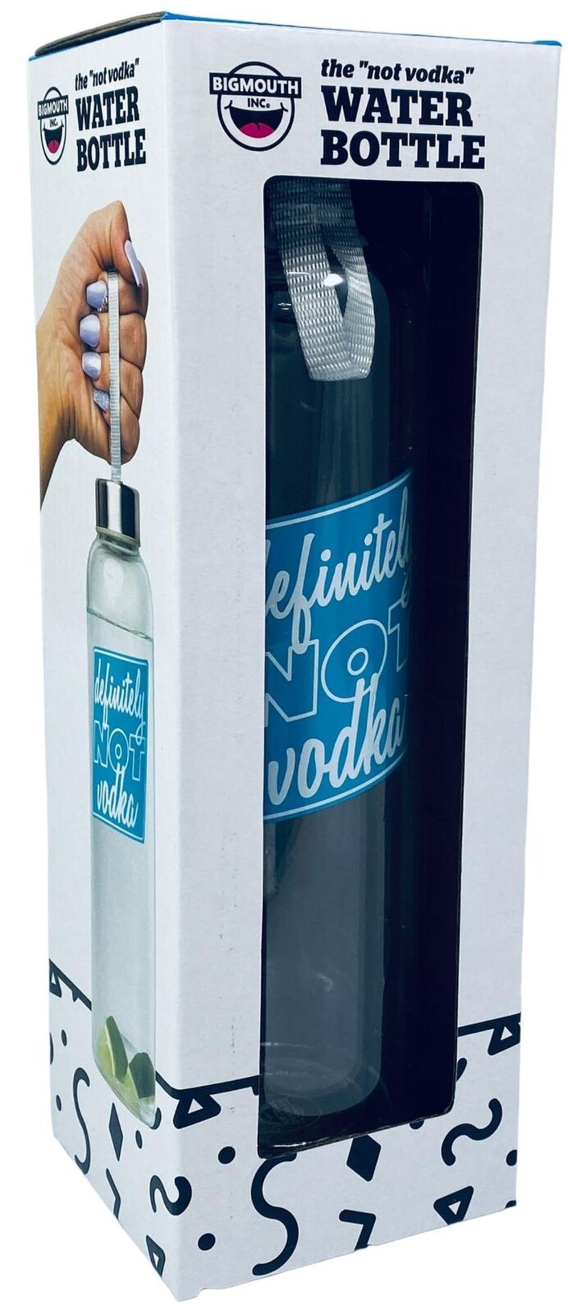 20 x Water Bottle 'Definitely Not Vodka' | Total RRP £240