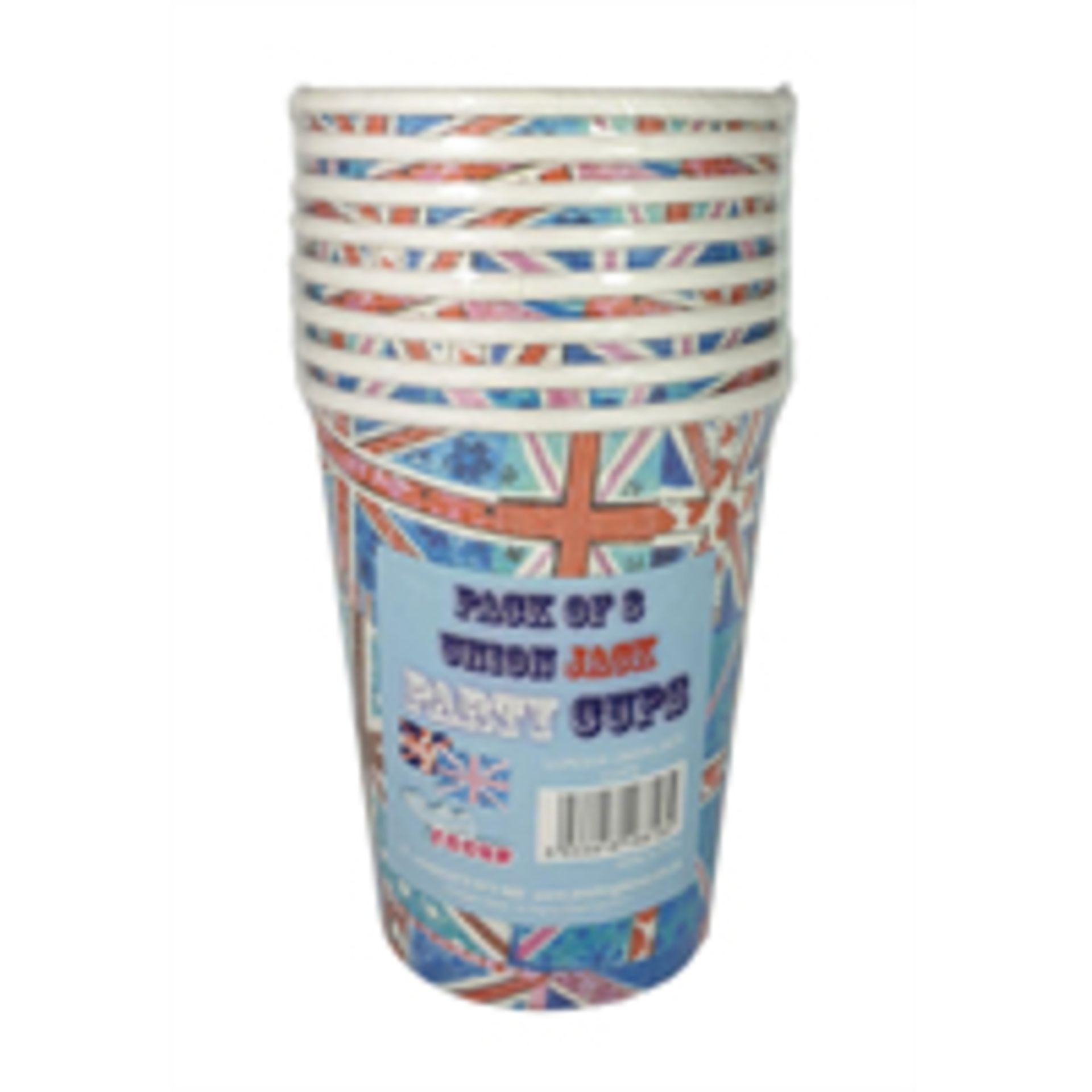 150 x Packs Union Jack Cupcake Cases | Total RRP £1,050 - Image 2 of 3