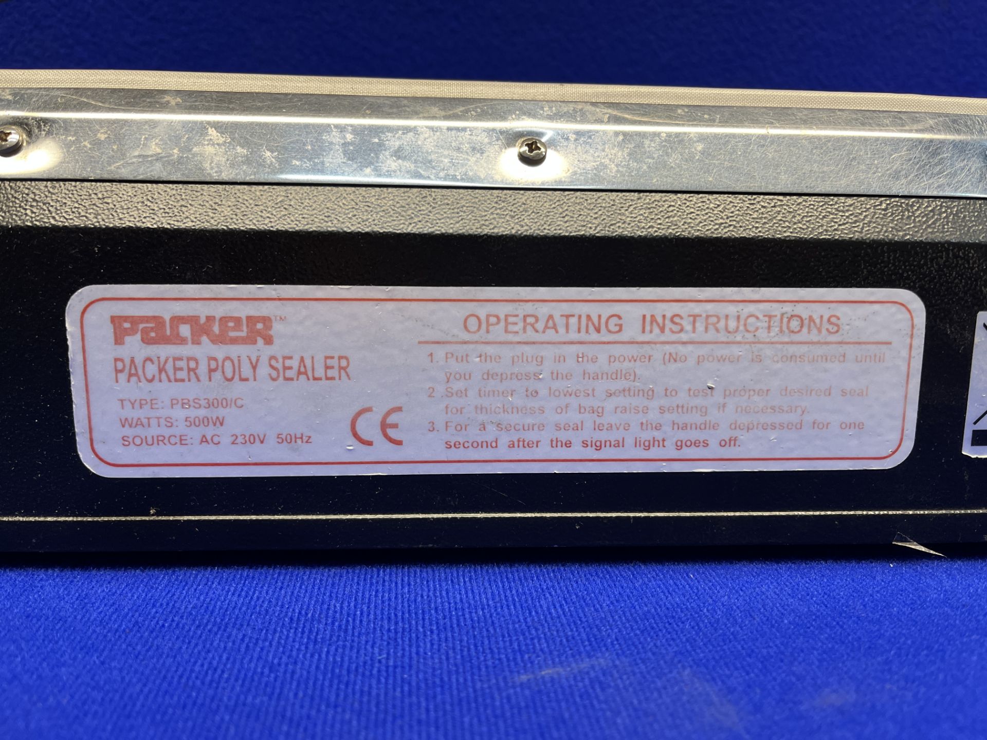 Packer impulse poly heat sealer - Image 2 of 3