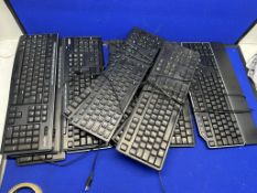 12 x Various Keyboards as pictured