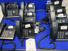 10 x Various Yealink Business Phones