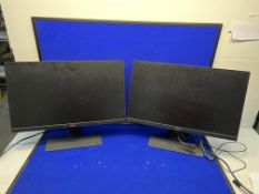 2 x GW2480 24 inch flat screen monitors