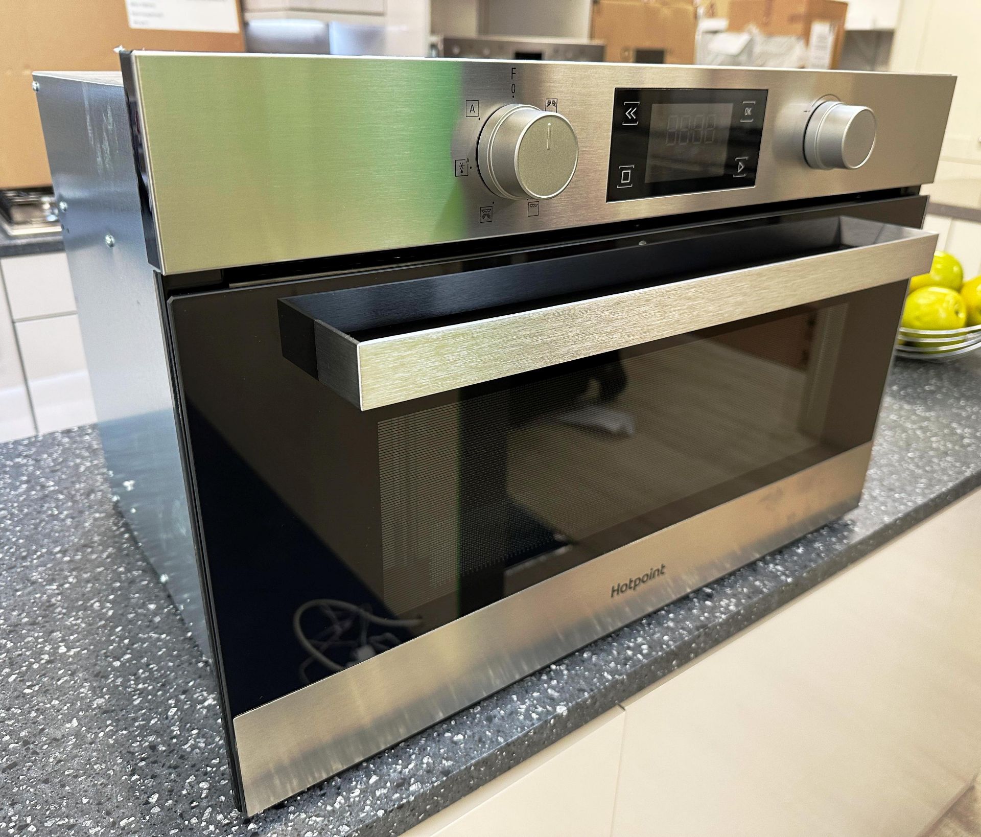 Ex Display Hotpoint Builtin Microwave Model Class 3 MD 344 IX H