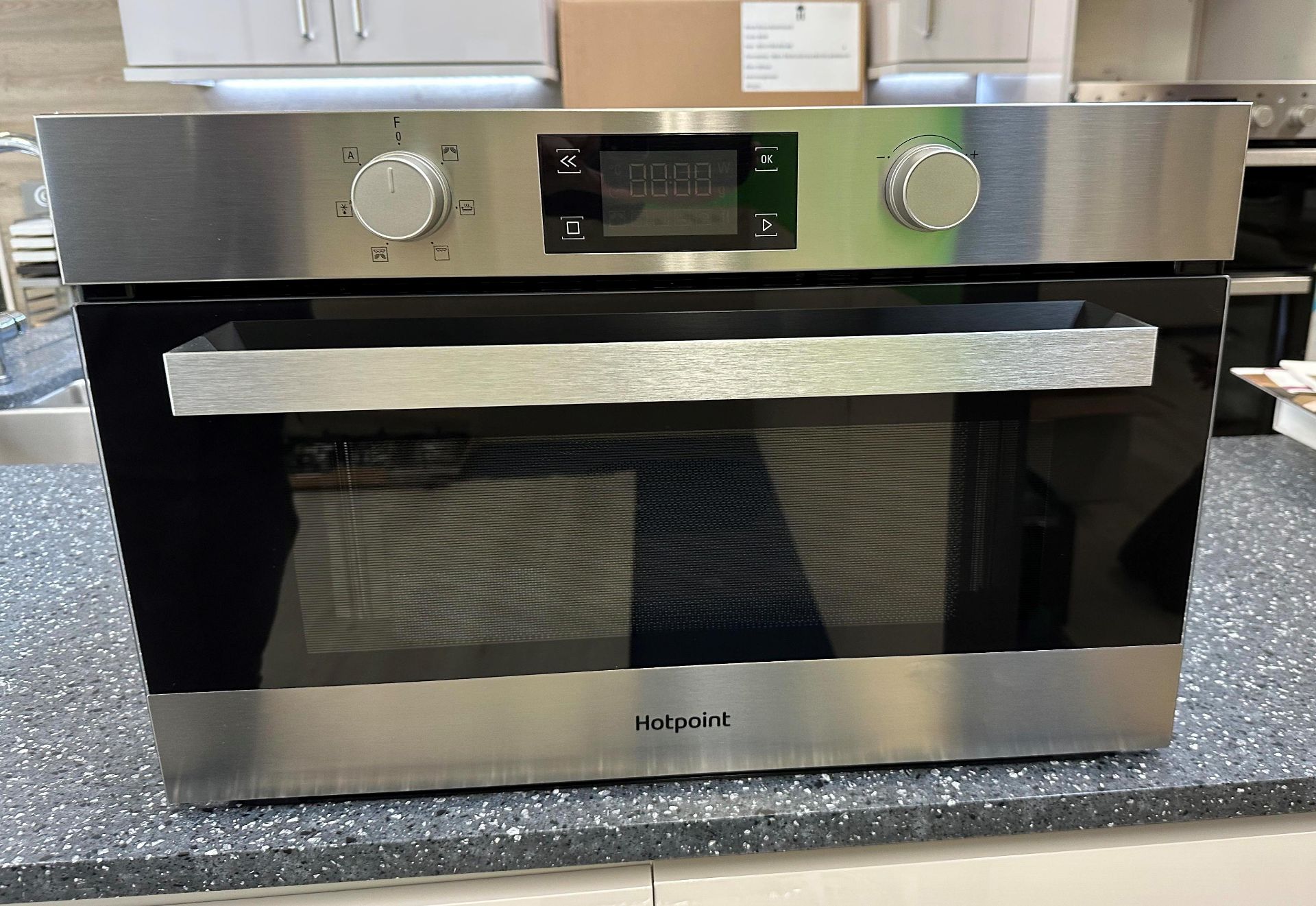 Ex Display Hotpoint Builtin Microwave Model Class 3 MD 344 IX H