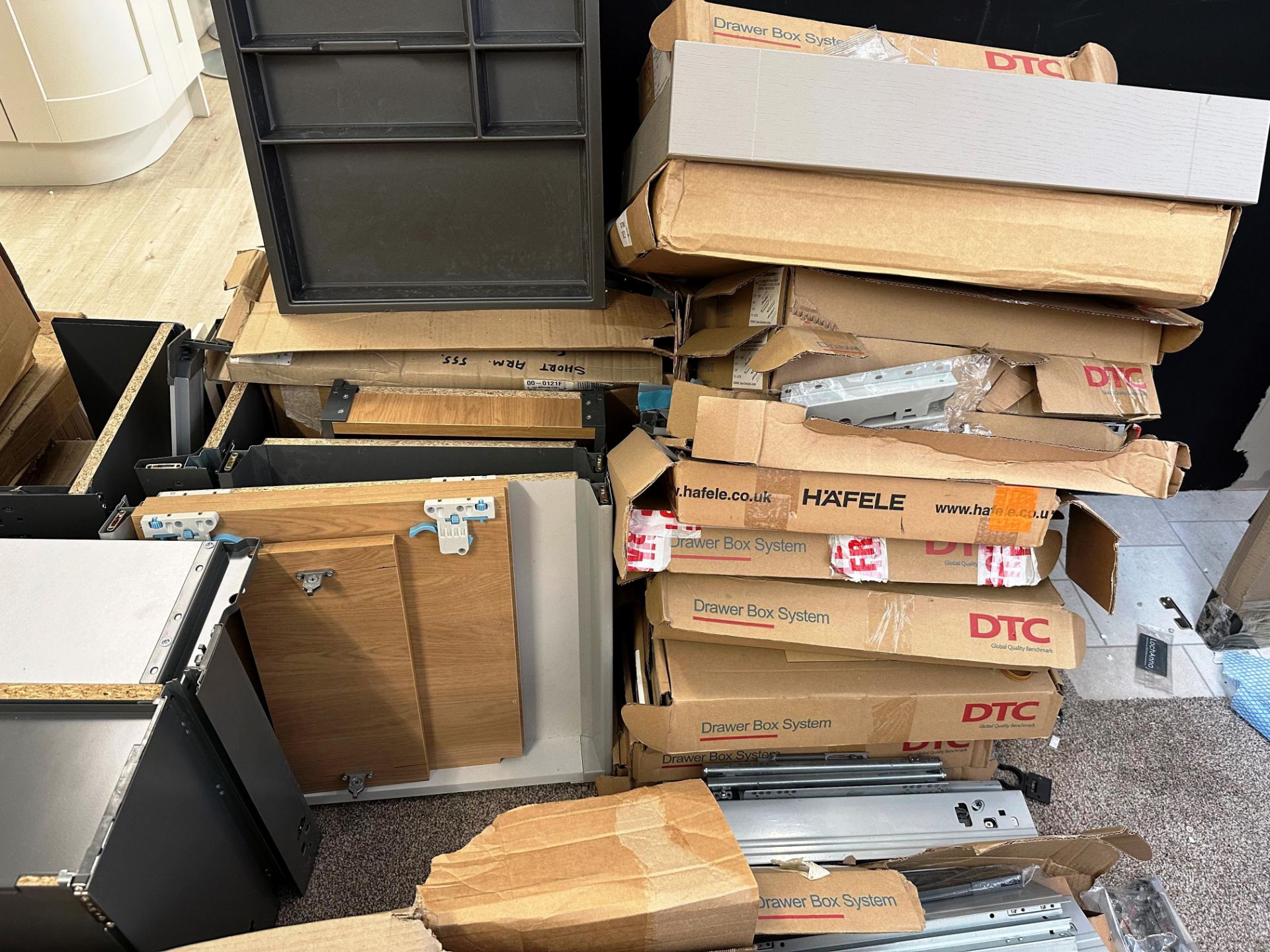 Quantity of Various Drawer Boxes & Systems, Hinges, Handles - As Pictured - Image 8 of 15