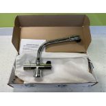 Ex Display Scott & James Quarter Turn Twin Lever Mixer Tap – Chrome – ELO0031 - RRP£99