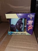 100 x Sing The Movie Mugs | Total RRP £1,300