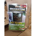 100 x Brookstone 12/24v Converter Kit | Total RRP £2,000