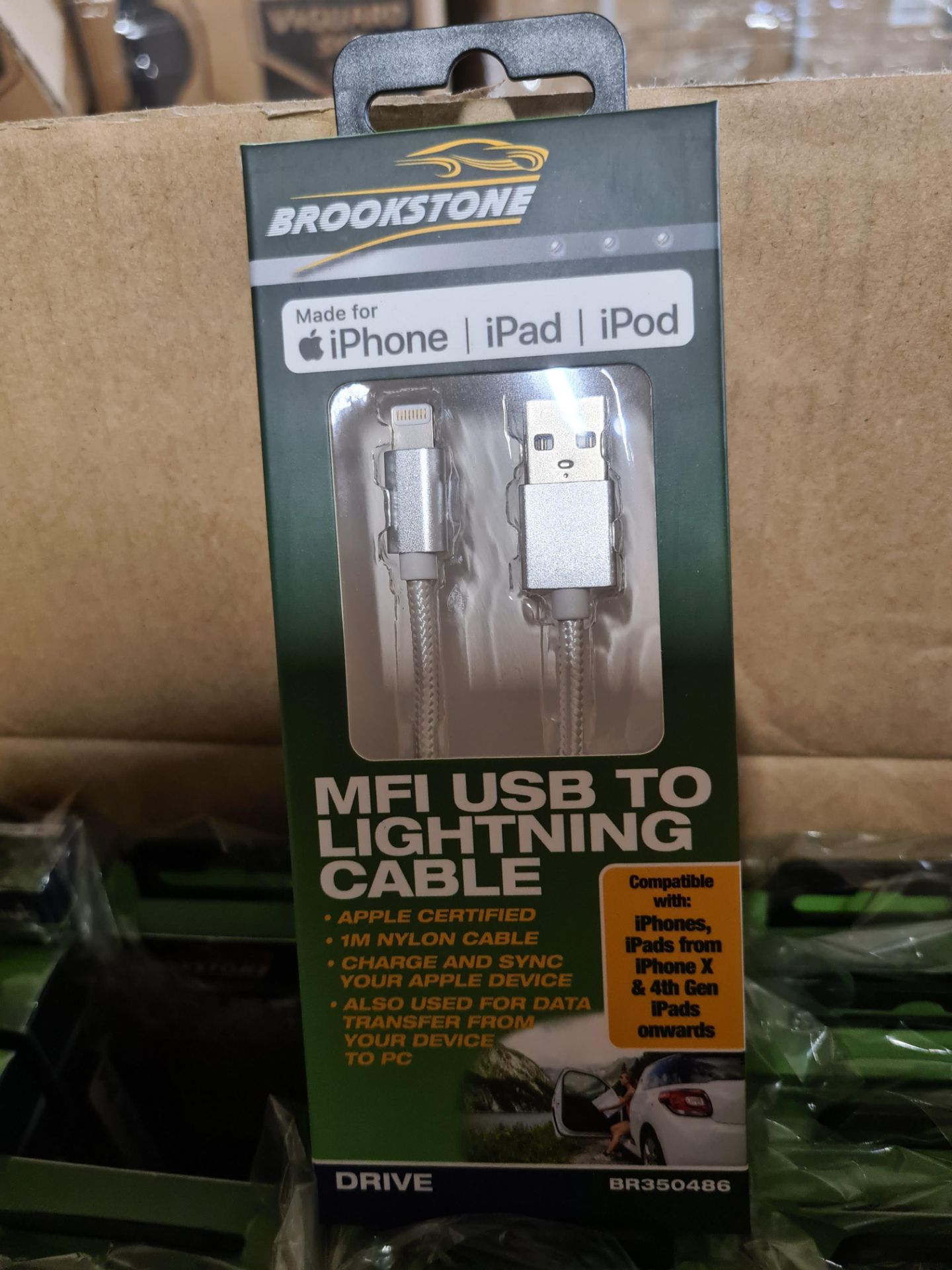 100 x Brookstone Apple Certified Lightning Chargers | Total RRP £1,500 - Image 2 of 4