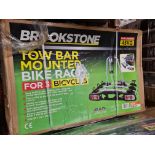 Brookstone Tow Bar Mounted Bike Rack | RRP £249