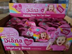 100 x Love Diana Hair Bow Mystery Bag | Total RRP £100