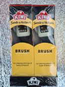 100 x Kiwi Suede & Nubuck Brush | Total RRP £500