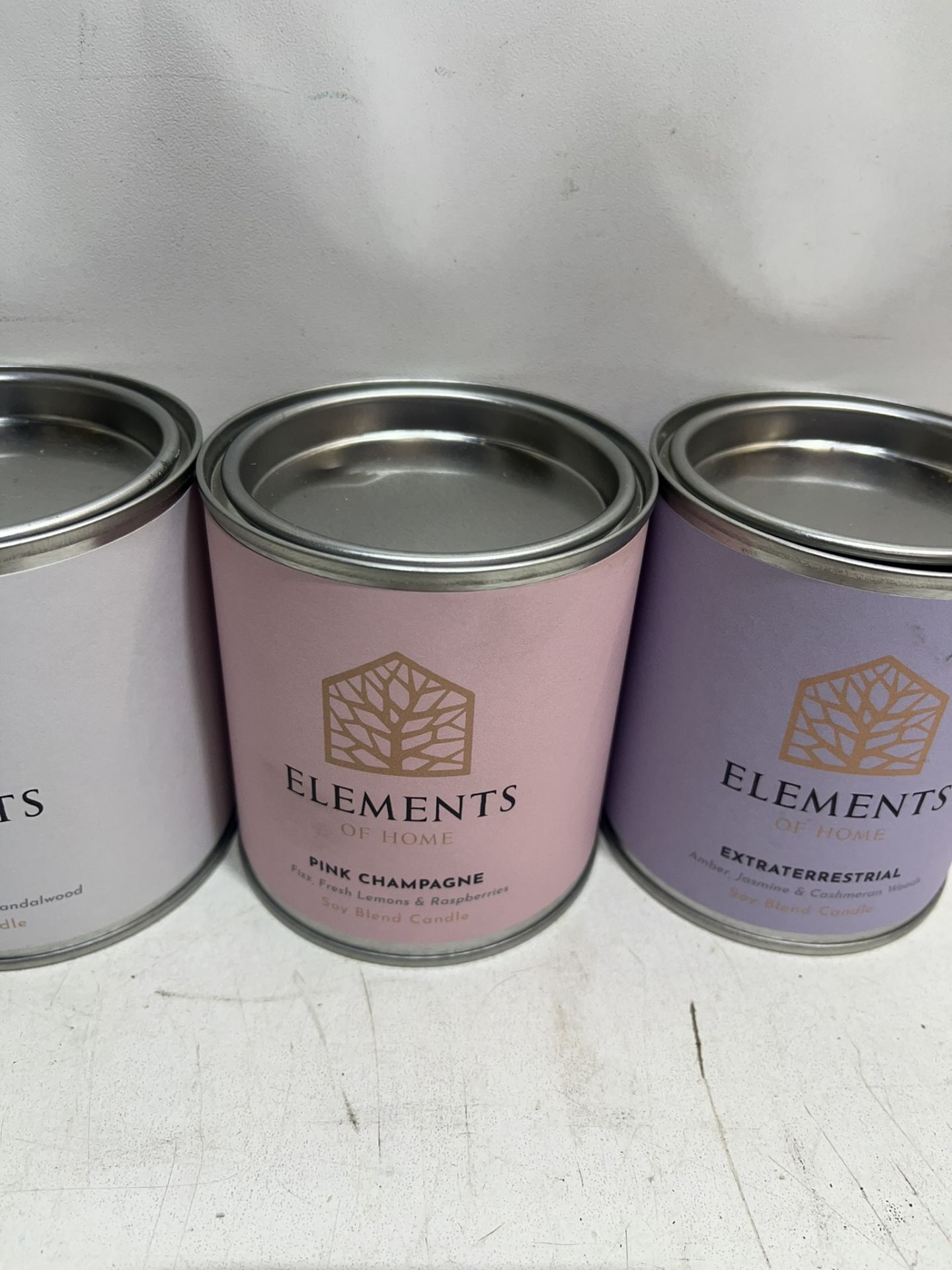 50 x Elements Of Home Soy Blend Candles - Image 3 of 5