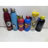 16 x Various Superhero/Themed Drinks Bottles *As Pictured*