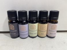 70 x 10ML Bottles Of Elements Of Home Fragrance Oil