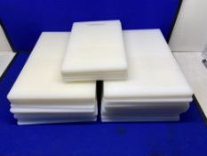 31 x Various White Chopping Boards