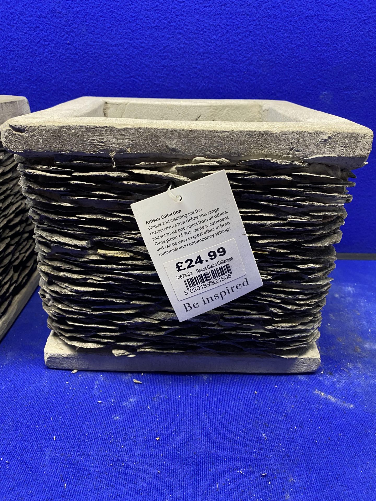 2 x Mims Artisan Rocca Claire Collection Planter RRP £24.99 - Image 4 of 5