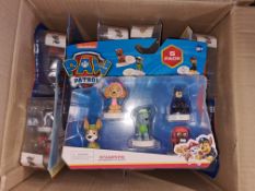 50 x Packs Assorted Paw Patrol Stampers/Topper Sets | Total RRP £350