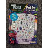 10 x Trolls Theme Activity Book with Puffy Stickers | Total RRP £80